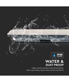 150cm 48W wasserdichte komplette LED-Wannenleuchte, durchverdrahtet - 5760lm, 120lm/W, IP65