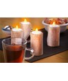 4er-Set LED-Teelichter mit Timer - Batterie, Timerfunktion