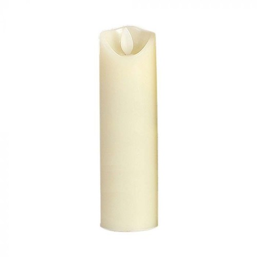 V-Tac LED Blockkerze - 20 cm hoch, IP20 für Innenbereich, batteriebetrieben