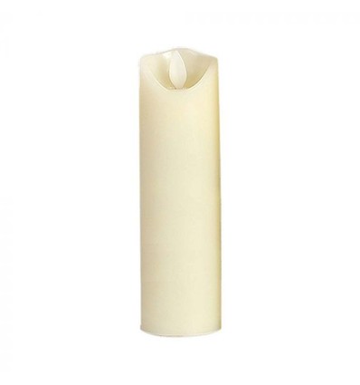 V-Tac LED Blockkerze - 20 cm hoch, IP20 für Innenbereich, batteriebetrieben