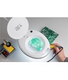 LED Lupenlampe mit Klemme 8W - Weiß