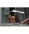 LED-Lupenlampe mit Klemme 6W - Weiß