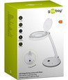 LED Lupenlampe 6W - Weiß, Tischlampe