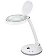 LED Lupenlampe 6W - Weiß, Tischlampe