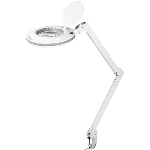 LED-Lupenlampe mit Klemme x1,75 9W - Weiß
