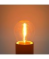 E27 6W LED Tropfenlampe - G45, Filament, extra warmweiß, 1800K