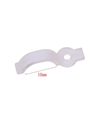 20 Stück klare Montageclips für LED-Strip - 10mm, passend für IP65-Strips