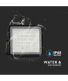 6W Solar-Flutlicht LED - IP65, Schwarz, inkl. Solarpanel, Fernbedienung, eingebauter Akku