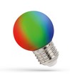 E27 1W RGB LED Tropfenlampe - G45, 260 Grad, Farbwechsel, Dekorationslampe