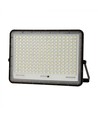 30W Solar LED-Flutlicht - IP65, Schwarz, inkl. Solarpanel, Fernbedienung, integrierter Akku