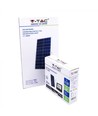 40W Solar LED-Flutlicht - IP65, Schwarz, inkl. Solarpanel, Fernbedienung