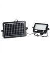 10W LED Solarstrahler - IP65, Schwarz, inkl. Solarpanel, Sensor