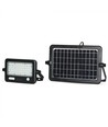 10W LED Solarstrahler - IP65, Schwarz, inkl. Solarpanel, Sensor