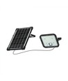 30W Solar LED-Fluter - IP65, Schwarz, inkl. Solarpanel, Fernbedienung, eingebauter Akku