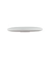 40W LED Deckenleuchte - Ø48,5cm, Höhe: 7cm, weißer Rand, inkl. schwarzem Ring