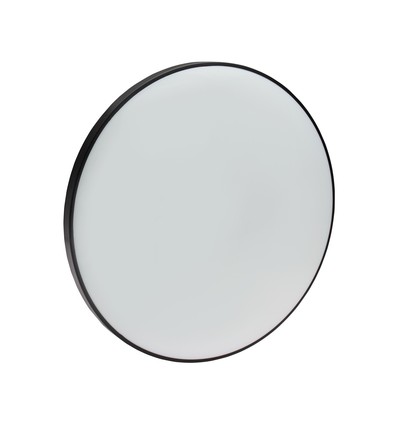 40W LED Deckenleuchte - Ø48,5cm, Höhe: 7cm, weißer Rand, inkl. schwarzem Ring
