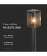 V-Tac 2,5W Solarlampe LED - Sensor, IP54