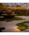 V-Tac 2W Solar-Gartenlampe LED - Sensor, Ø27 cm, IP54