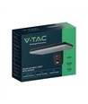 15W Solar-Wandleuchte LED - IP65, schwarz, Sensor