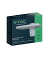 15W Solar-Wandleuchte LED - IP65, Weiß, Sensor