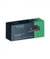 3W Solar-Wandleuchte LED - IP65, schwarz, Sensor
