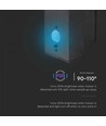 5,5W Solar-Wandleuchte LED - IP54, Sensor