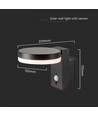 5,5W Solar-Wandleuchte LED - IP54, Sensor