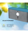 2,5W Solar-Wandleuchte LED - IP54, Sensor, verstellbarer Abstrahlwinkel