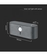 2,5W Solar-Wandleuchte LED - IP54, Sensor, verstellbarer Abstrahlwinkel