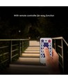 V-Tac 1,2W LED Solar-Strip - 5 Meter, Fernbedienung, IP67