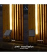 V-Tac 1,2W LED Solar-Strip - 5 Meter, Fernbedienung, IP67