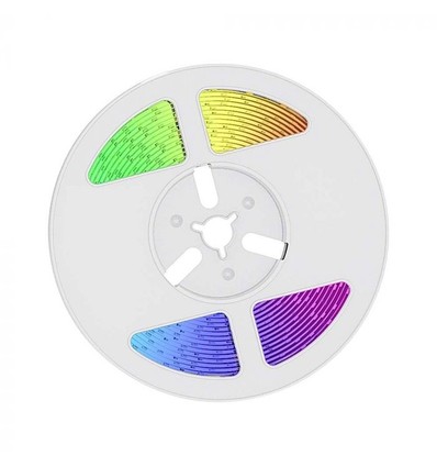 V-Tac 1,2W LED Solar RGB-Strip - 5 Meter, Fernbedienung, IP67