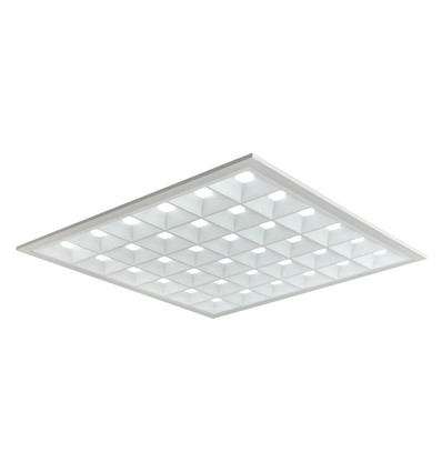 60x60 LED-Panel Raster, 36W - 110lm/w, UGR16, RA90, Philips-Treiber, flicker free, weißer Rahmen