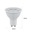 LEDlife LUX6 LED-Spot - 6W, RA 97, dimmbar, 230V, GU10