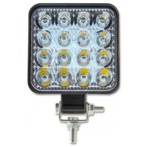 48W LED, 12V / 24V - Kaltweiß, Arbeitsscheinwerfer, Auto, LKW, Traktor, Anhänger, Einsatzfahrzeuge