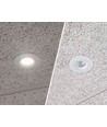 7W Ø10cm Flacher Einbaustrahler dimmbar RA93 - Ausschnitt: Ø8,3 cm, Maße: Ø10 cm, CCT