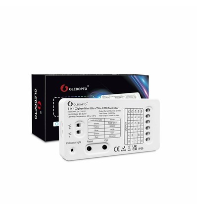 Gledopto 5i1 Pro Mini Zigbee Controller - Hue kompatibel, RGB+CCT