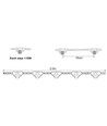 Treppen LED COB Streifen-Set 11W pro Stufe - 24V DC, IP20, Bis zu 16 Stufen, mit Sensor + Effekten