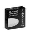 24W LED Deckenleuchte - Ø29,5cm, Höhe: 5,5cm, weißer Rand