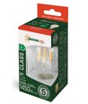 Spectrum 6,8W LED-Lampe - 213 lm/W, A60, Glühfaden, klares Glas, E27