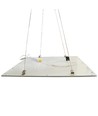 Drahtset für LED-Panel - 1 Meter, höhenverstellbar, Set mit 4 Stück