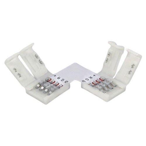 L-Verbindungsteil für RGB-Streifen - 10 mm breit, 12V / 24V