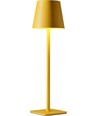 Wiederaufladbare LED-Tischlampe Innen/Außen - Gelb, Touch-Dimmer, CCT, IP54 für den Außenbereich