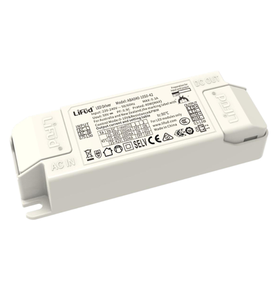 Lifud 40W dimmbarer LED-Treiber - 0/1-10V Signalschnittstelle, flimmerfrei, u.a. für große LED-Panels
