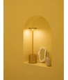 Wiederaufladbare LED-Tischlampe - Kupfer, Touch-Dimmer, CCT, IP20
