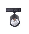 30W 3-Phasen RA90 Schienenstrahler - 175 lm/W, 38 Grad, Schwarz