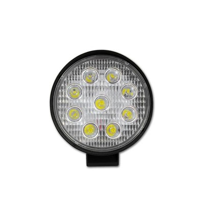 27W LED, 12V/24V - Kaltweiß, Auto, LKW, Traktor, Anhänger, Einsatzfahrzeuge, Arbeitsleuchte