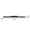 Spectrum SHIFT LED-Schiene 17W - Schwarz, RA90, 60 cm