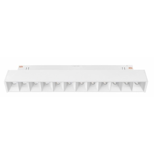 12W RA90 SHIFT Grid - Weiß, 20 cm, UGR19