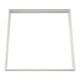 Rahmen für 60x60 LED-Panel - Schnellmontage-Set, Kunststoffecken, weißer Rand, 65 mm hoch